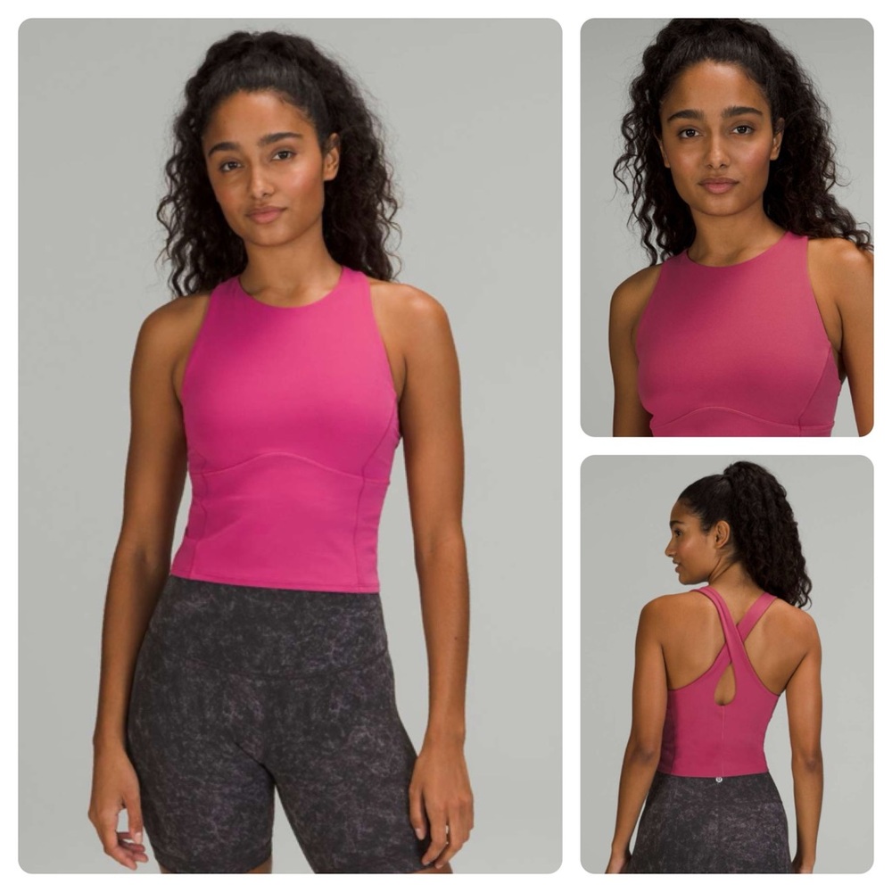 Lululemon Key to Balance Tank Top
Pink Lychee Size 4